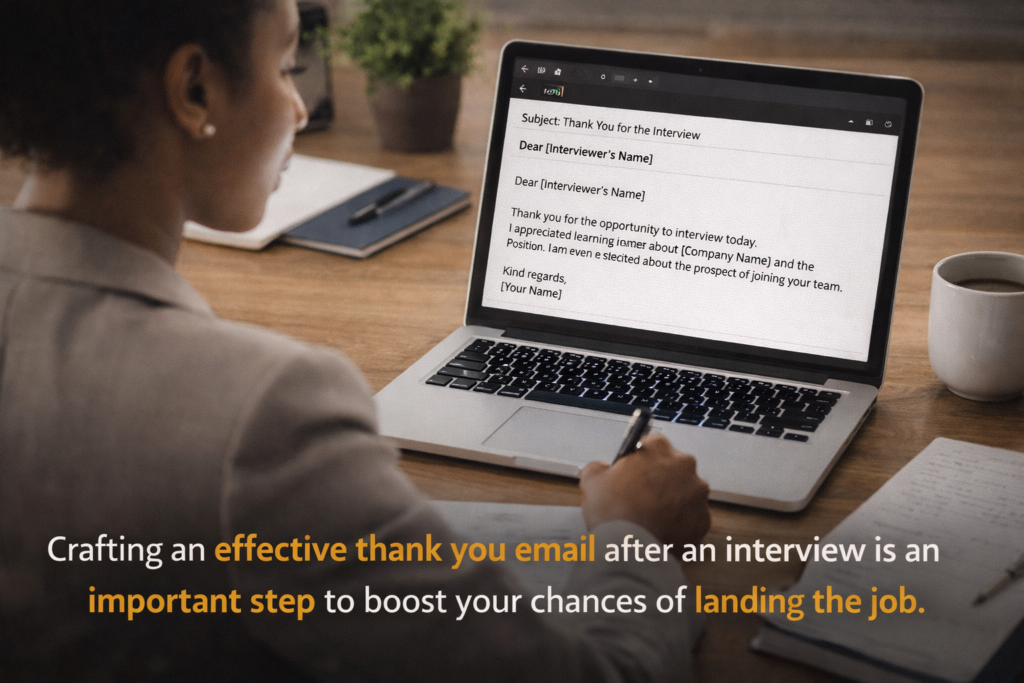 Thank You Email After Interview