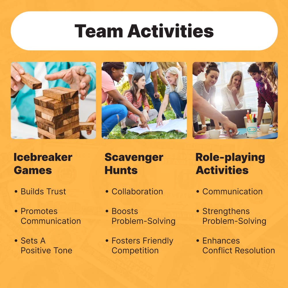 10 Team Building Activities for Work