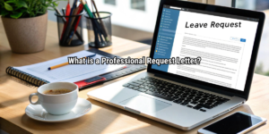 What is a Professional Request Letter?
